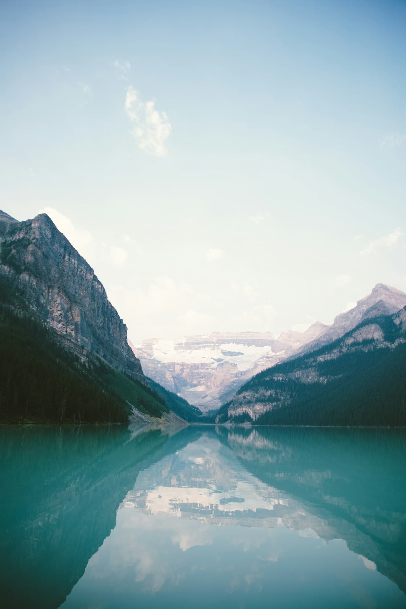 Still mountain water